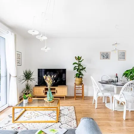 La Belle Rose - Appartement 4 Personnes Proche Gare Bordeaux Bègles Exterior foto