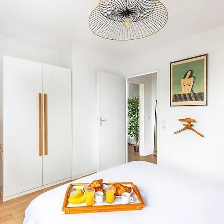 La Belle Rose - Appartement 4 Personnes Proche Gare Bordeaux Bègles Exterior foto