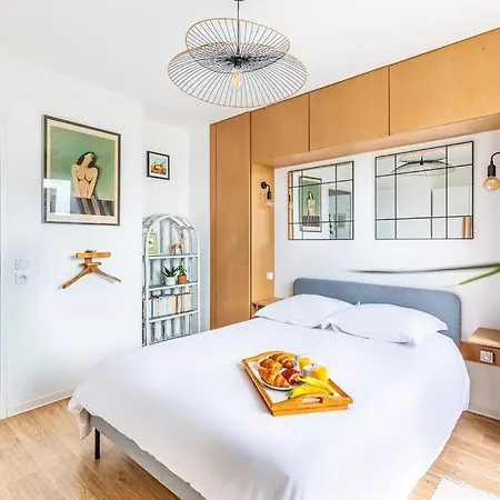 La Belle Rose - Appartement 4 Personnes Proche Gare Bordeaux Bègles Exterior foto